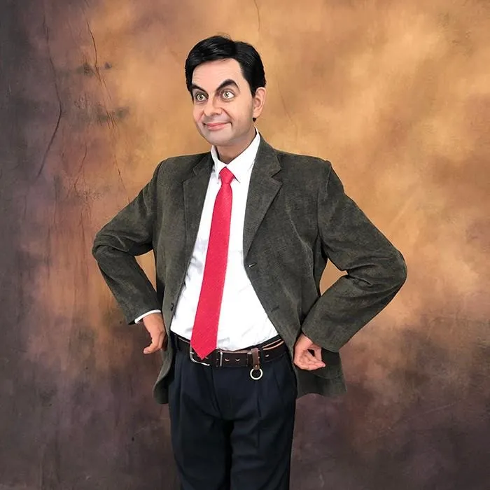 Mr.Bean 1:1 Hyper Realistic Wax Sculptures
